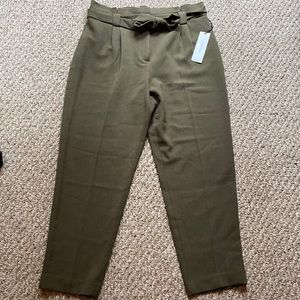 Calvin Klein tie waste pants.